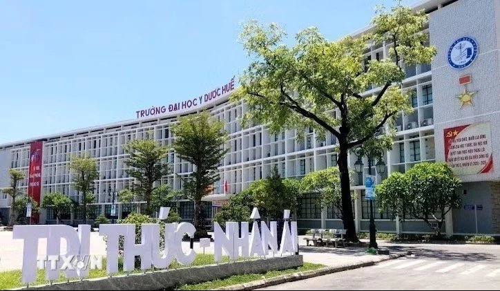 Toàn cảnh Trường Đại học Y-Dược, Đại học Huế. (Ảnh: TTXVN phát)