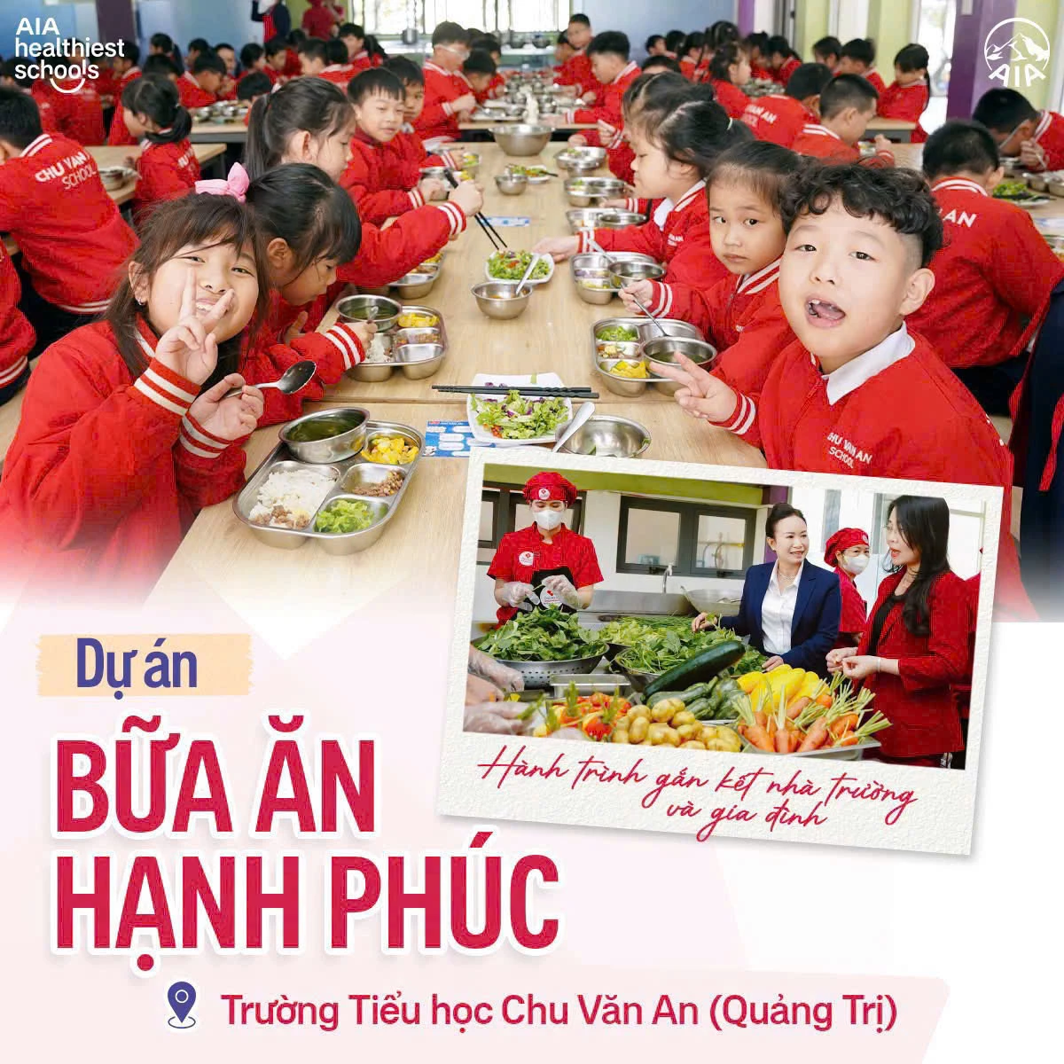Dự án Bữa ăn hạnh phúc. Ảnh: NVCC