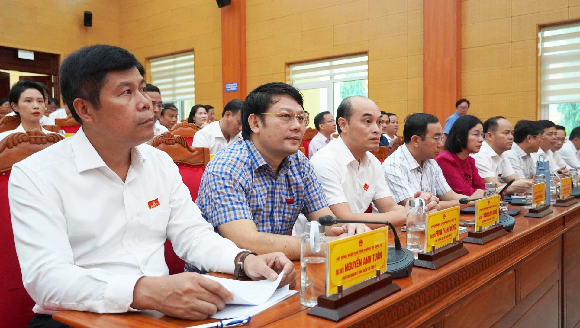 Đồng chí Nguyễn Đăng Quang, Phó Bí thư Tỉnh ủy, Chủ tịch HĐND tỉnh phát biểu bế mạc kỳ họp - Ảnh: X.P