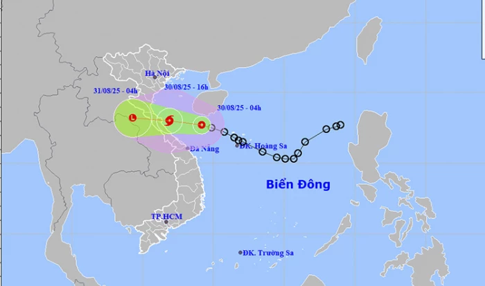 Áp thấp nhiệt đới khả năng mạnh lên thành bão, gây mưa lớn diện rộng