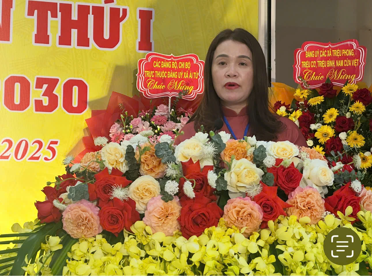 Đồng chí Hồ Thị Thu Hằng, UV BTV Tỉnh ủy,Chủ nhiệm Ủy ban kiểm tra Tỉnh ủy