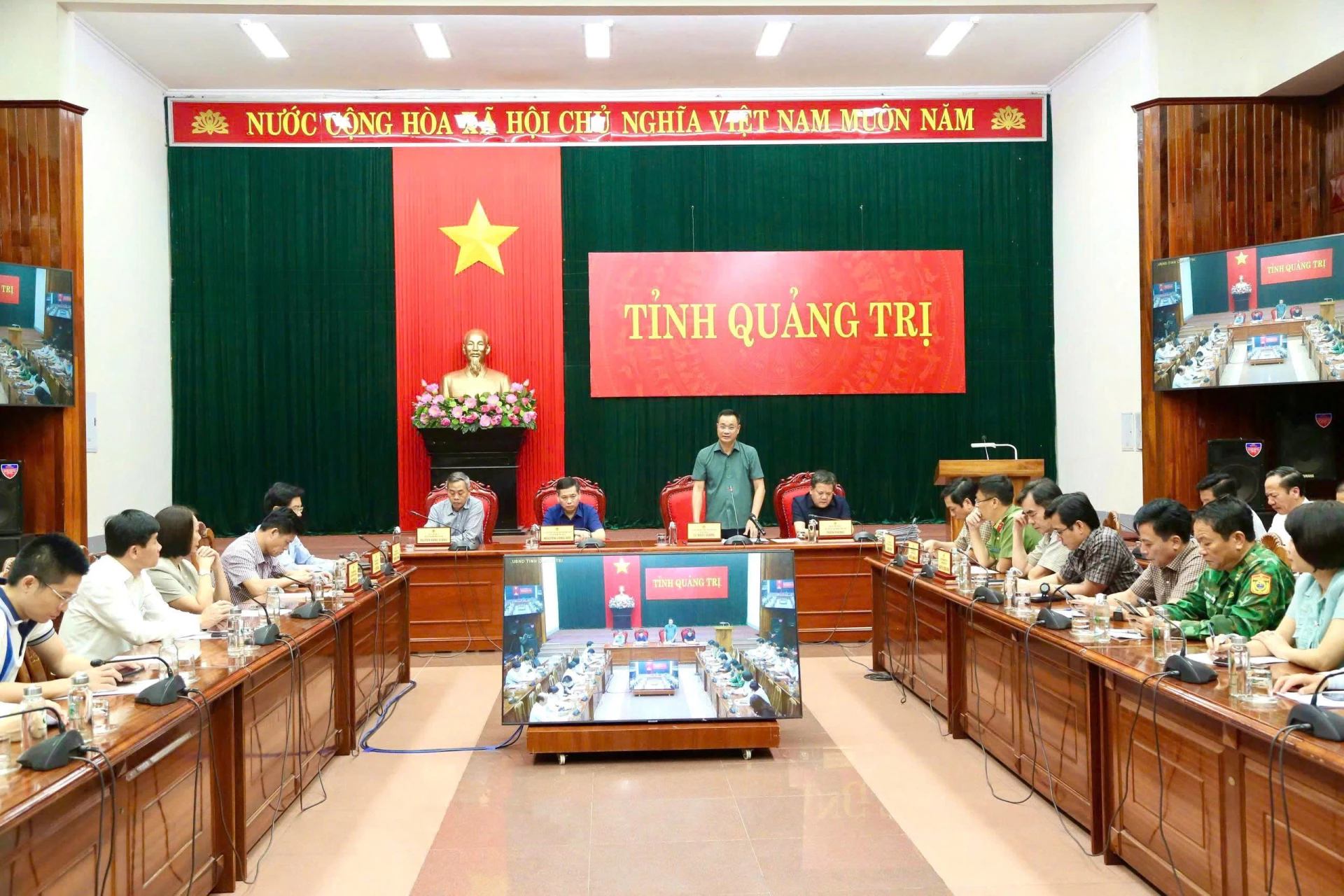 Bí thư Tỉnh ủy Lê Ngọc Quang phát biểu kết luận hội nghị - Ảnh: M.Đ
