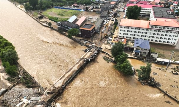Trung Quốc: Kích hoạt ứng phó lũ lụt ở nhiều khu vực