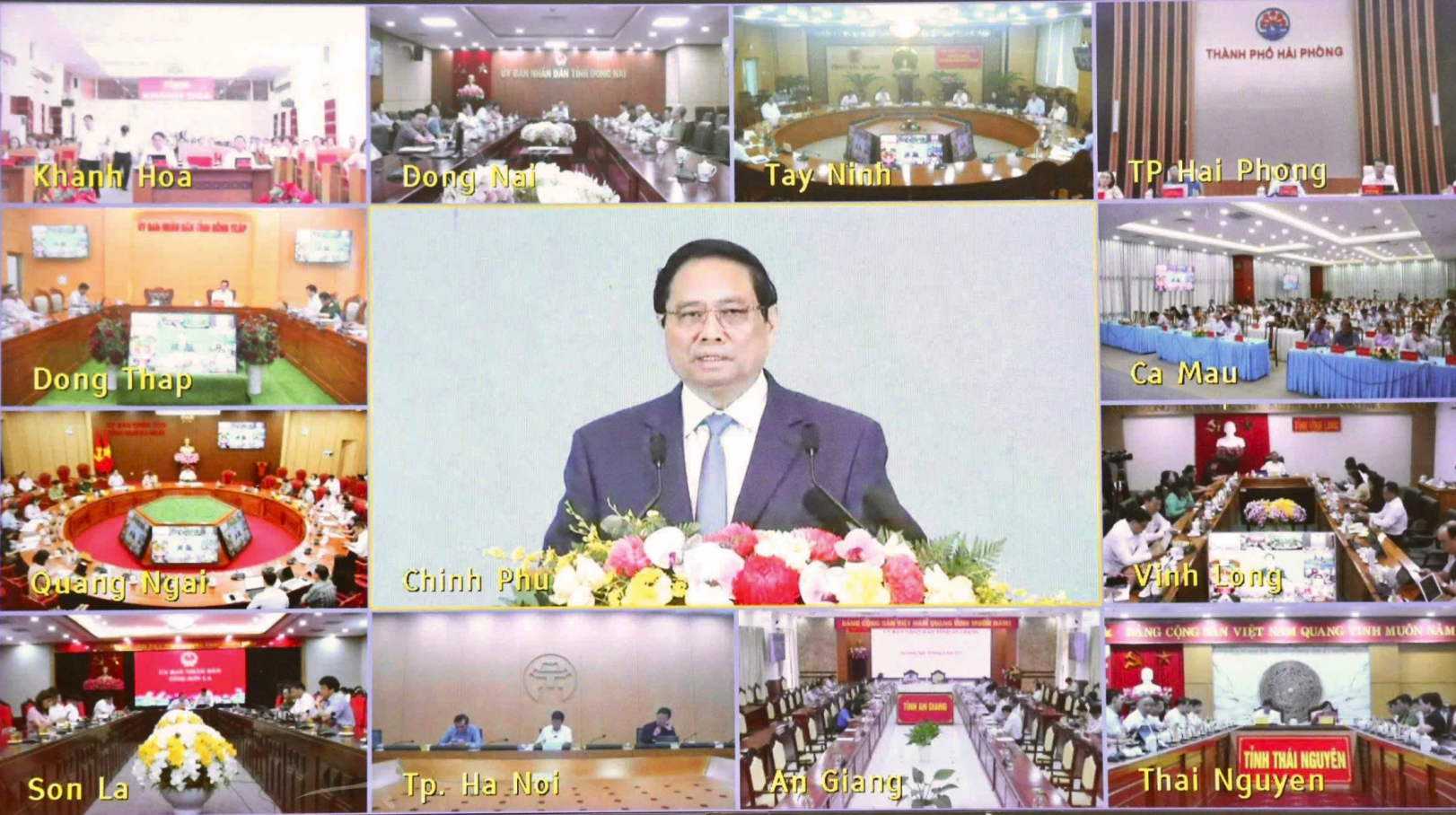 Thủ tướng Chính phủ Phạm Minh Chính phát biểu tại hội nghị - Ảnh: M.Đ