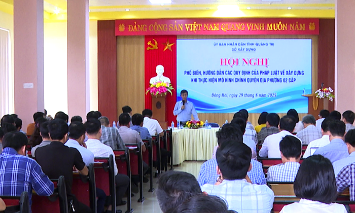 Phổ biến nội dung mới trong quản lý xây dựng