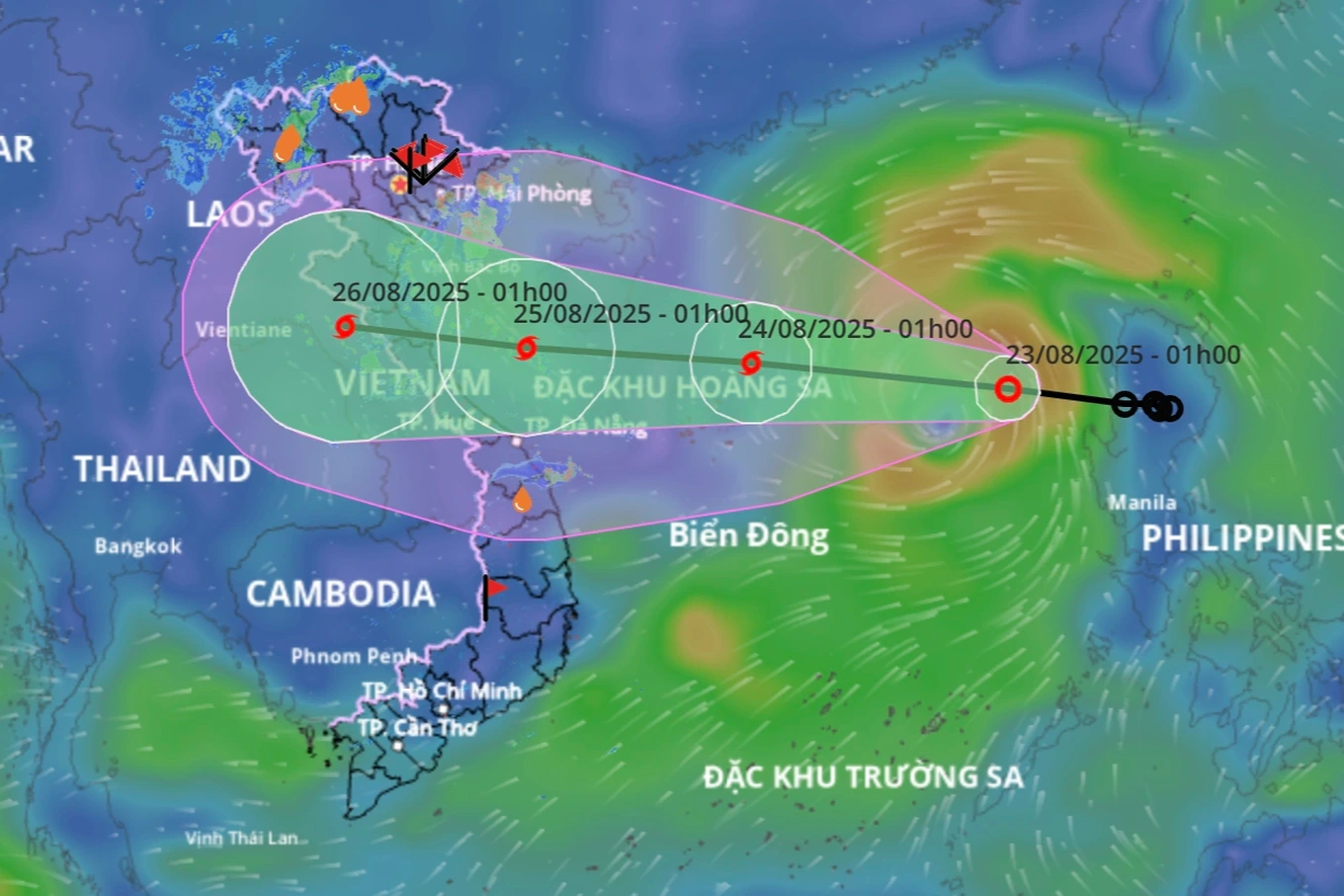 Áp thấp nhiệt đới sắp mạnh lên thành bão, Nghệ An - Huế sẽ chịu tác động trực tiếp