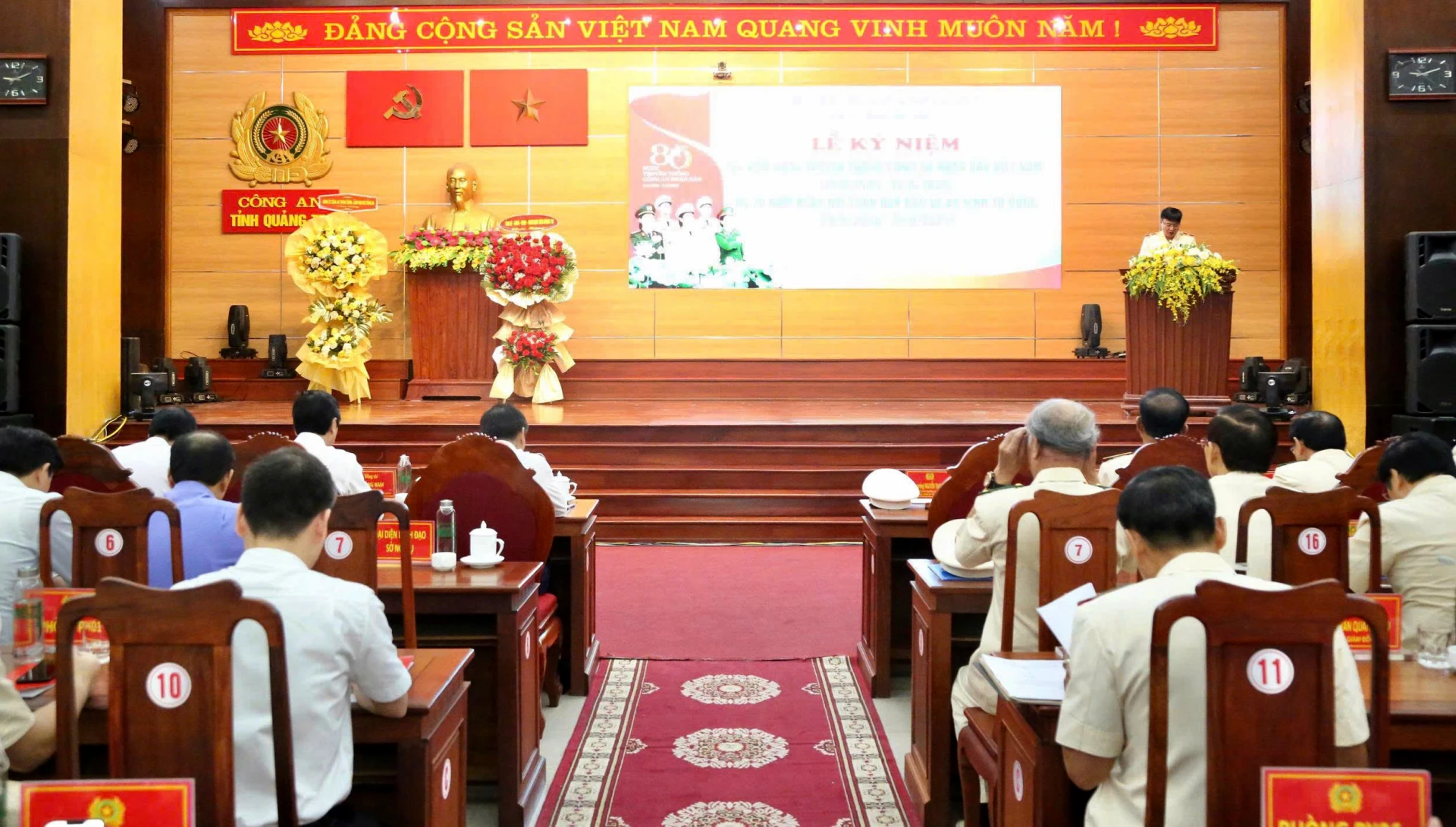 Quang cảnh lễ kỷ niệm - Ảnh: M.Đ