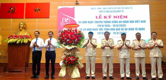 Kỷ niệm 80 năm Ngày truyền thống Công an nhân dân Việt Nam