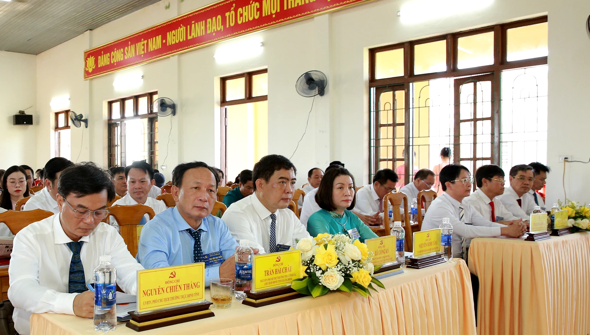 Các đại biểu dự đại hội. Ảnh: H.T
