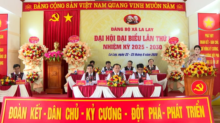 Đại hội đại biểu Đảng bộ xã La Lay lần thứ nhất, nhiệm kỳ 2025 – 2030