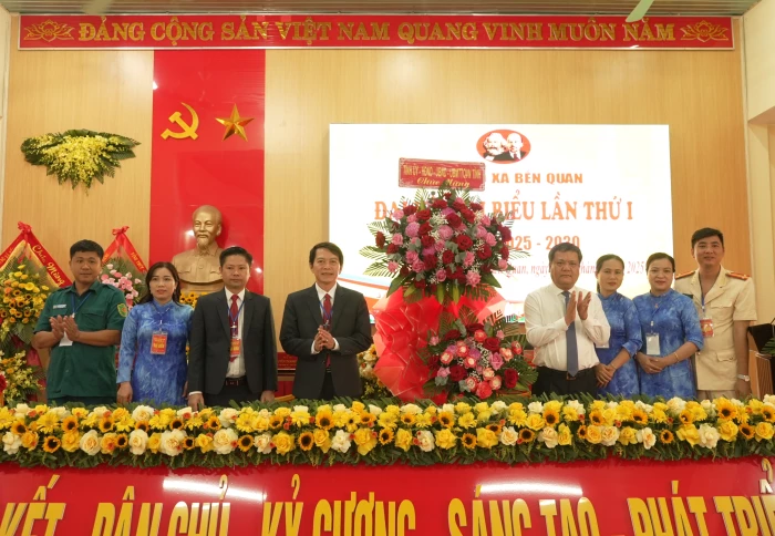 Sự đoàn kết, đồng thuận của đảng bộ là nền tảng vững chắc để xã Bến Quan phát triển trong giai đoạn mới