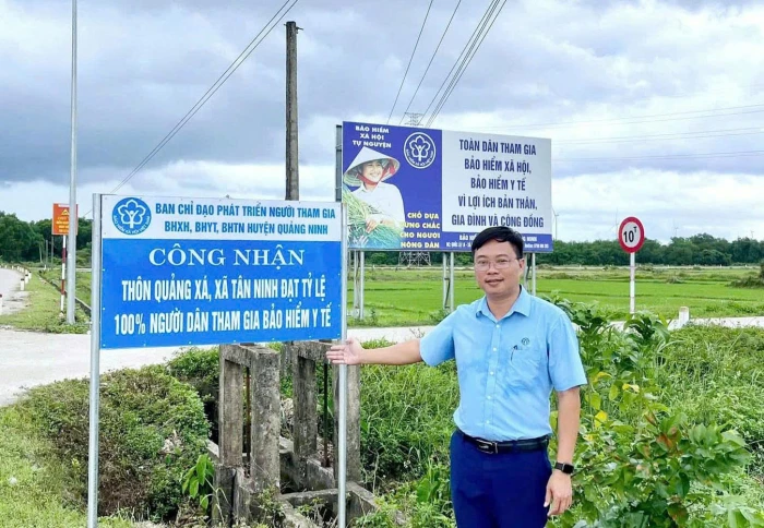 “Xã kiểu mẫu có 100% người dân tham gia bảo hiểm y tế”