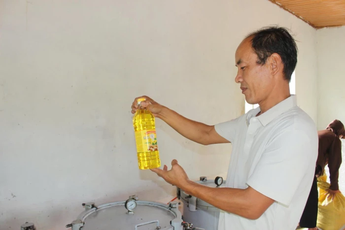 Để sản xuất dầu ép thủ công phát triển bền vững