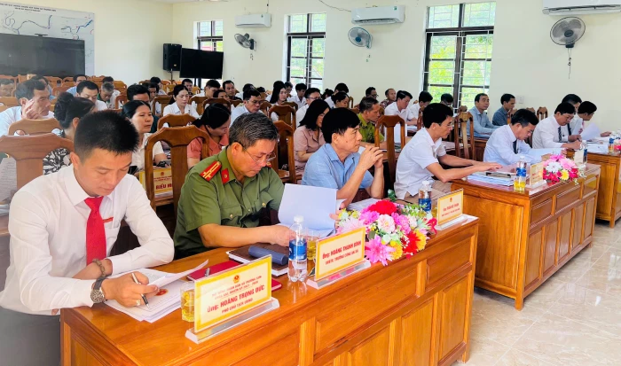 HĐND xã Trường Sơn: Thông qua 7 nghị quyết quan trọng