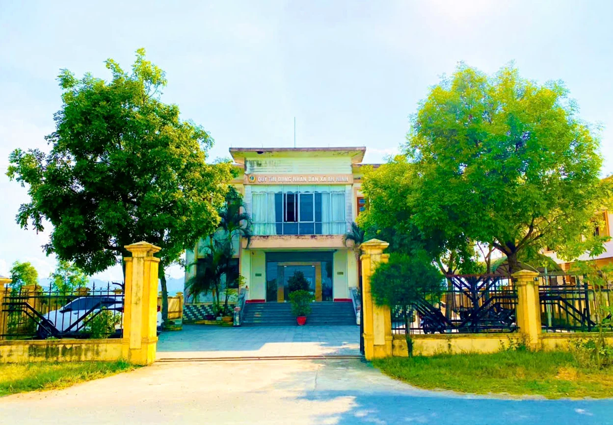 Quỹ tín dụng nhân dân xã An Ninh.
