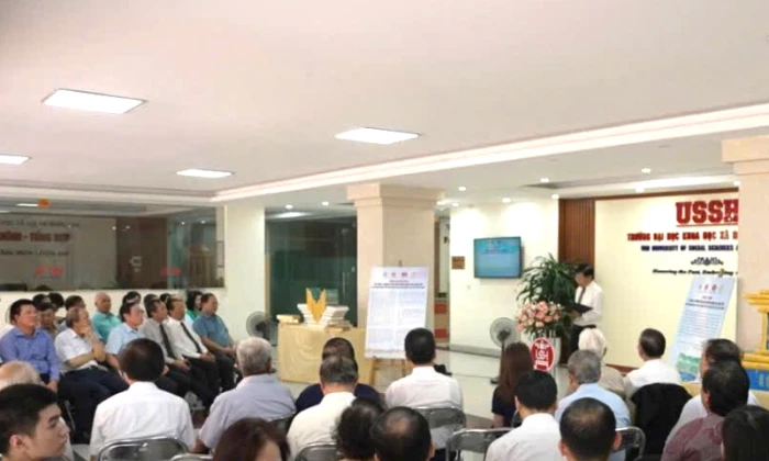 Ra mắt bộ sách “Nghiên cứu chủ quyền quốc gia, lãnh thổ theo định hướng tiếp cận toàn bộ và toàn diện của lịch sử Việt Nam”