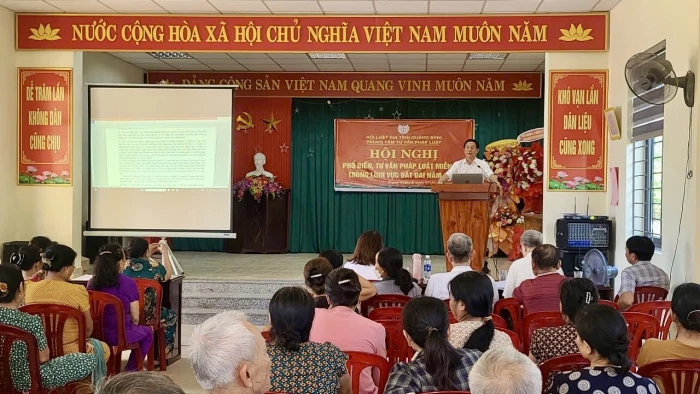 Hiệu quả dự án “Nâng cao năng lực tư vấn pháp luật về đất đai”