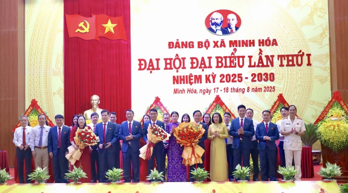 Đảng bộ xã Minh Hóa nâng cao năng lực lãnh đạo để xây dựng quê hương ngày càng phát triển