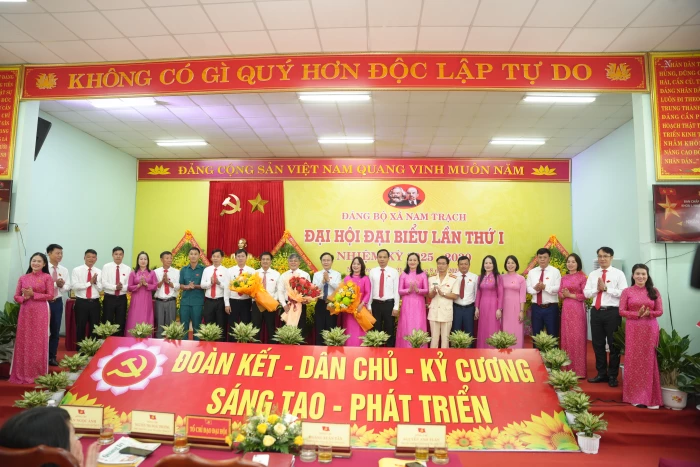 Đại hội Đảng bộ xã Nam Trạch lần thứ I, nhiệm kỳ 2025 - 2030