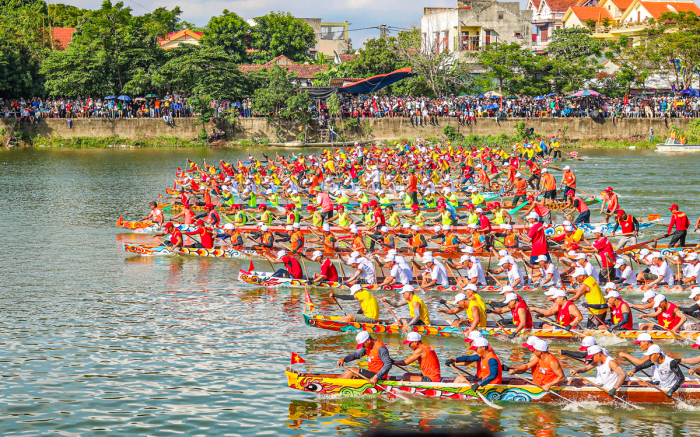 Náo nức Tết Độc lập bên dòng Kiến Giang