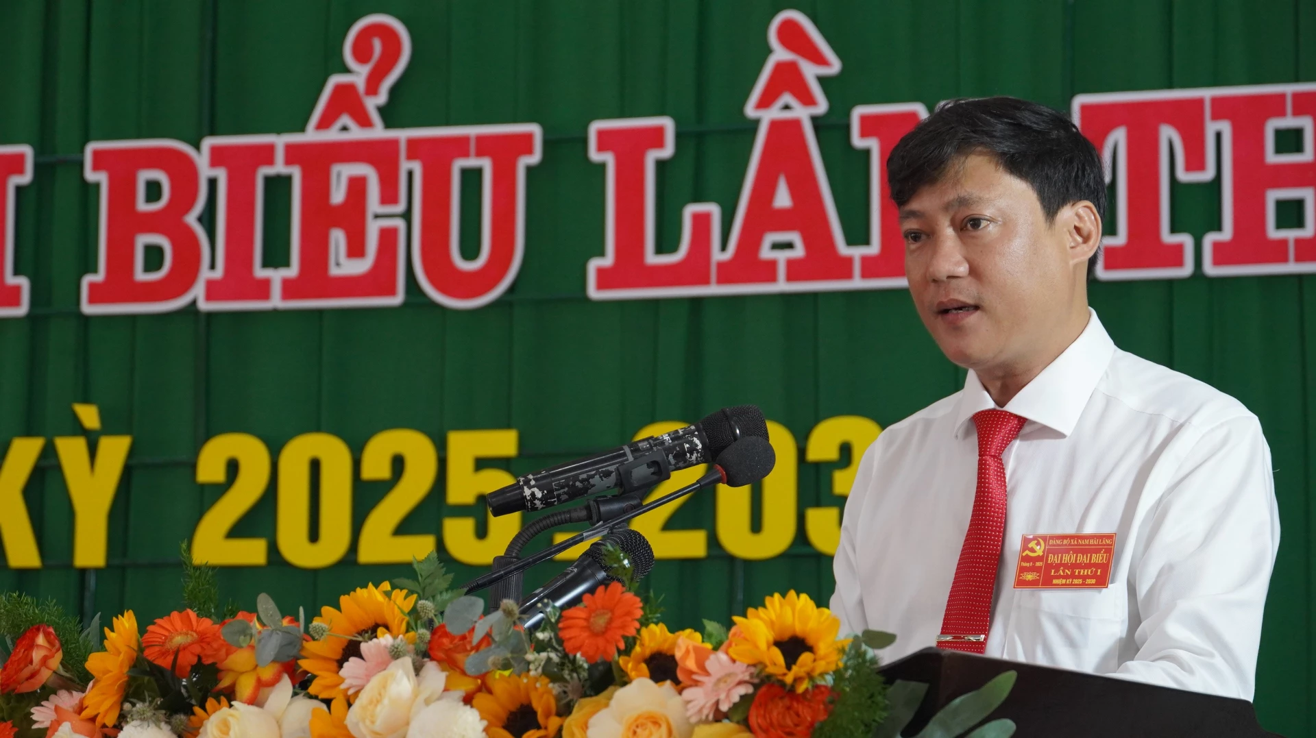 Đại biểu tham luận tại Đại hội - Ảnh: QV