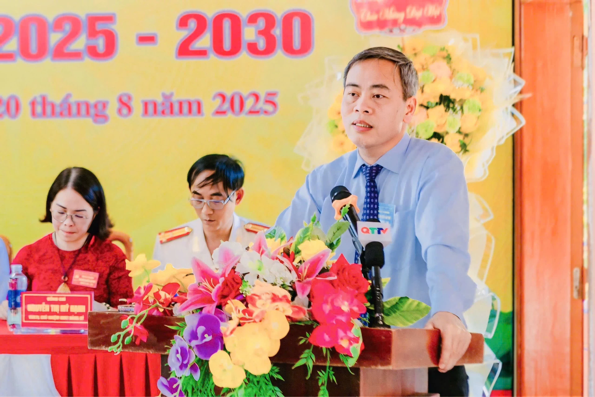Phó Bí thư Tỉnh ủy, Chủ tịch HĐND tỉnh Nguyễn Đăng Quang phát biểu chỉ đạo tại đại hội - Ảnh: M.N