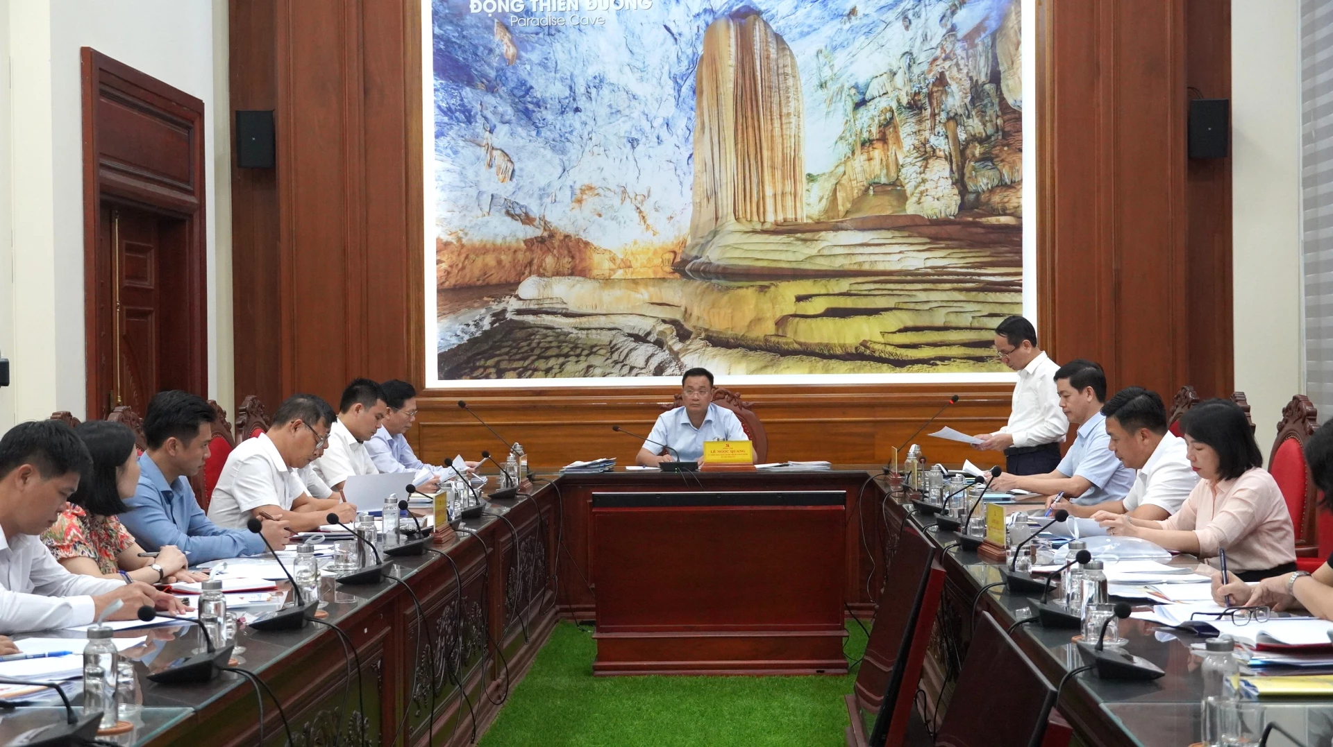 Quang cảnh phiên họp - Ảnh: QV