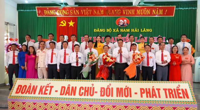 Đại hội đại biểu Đảng bộ xã Nam Hải Lăng lần thứ I, nhiệm kỳ 2025 - 2030