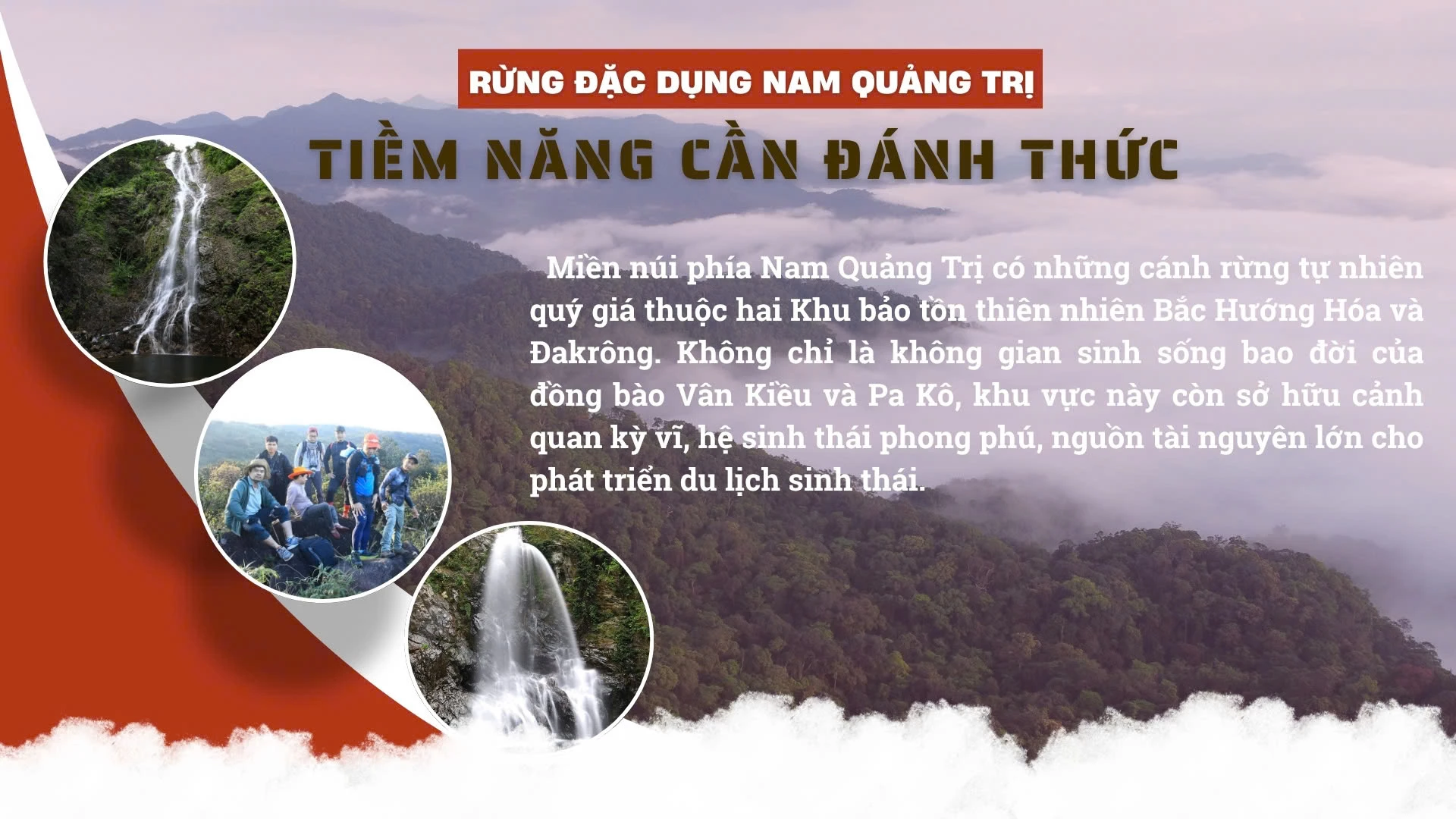 Rừng đặc dụng Nam Quảng Trị - Tiềm năng cần đánh thức