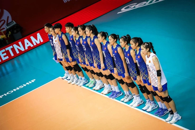 Đội tuyển U21 nữ Bóng chuyền Việt Nam bị phạt.