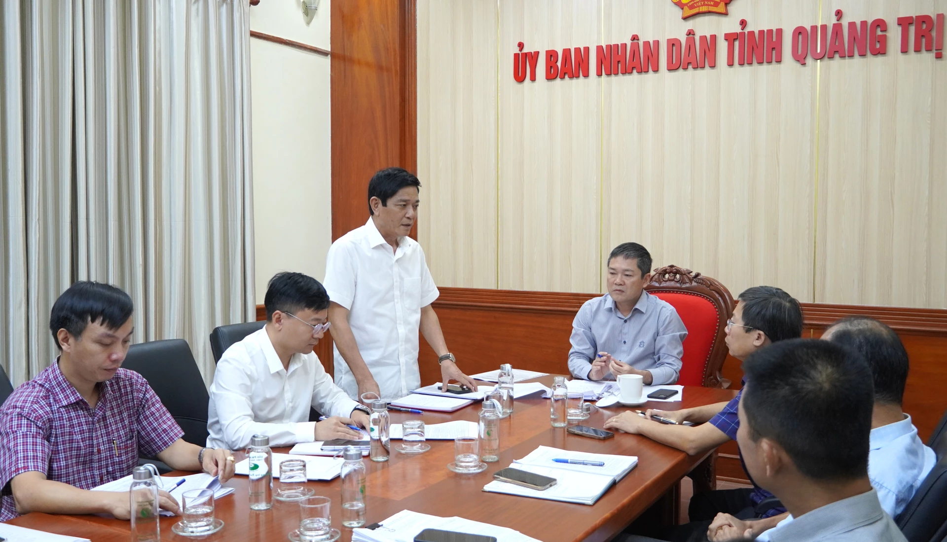 Các ý kiến góp ý tại buổi làm việc. Ảnh: HT