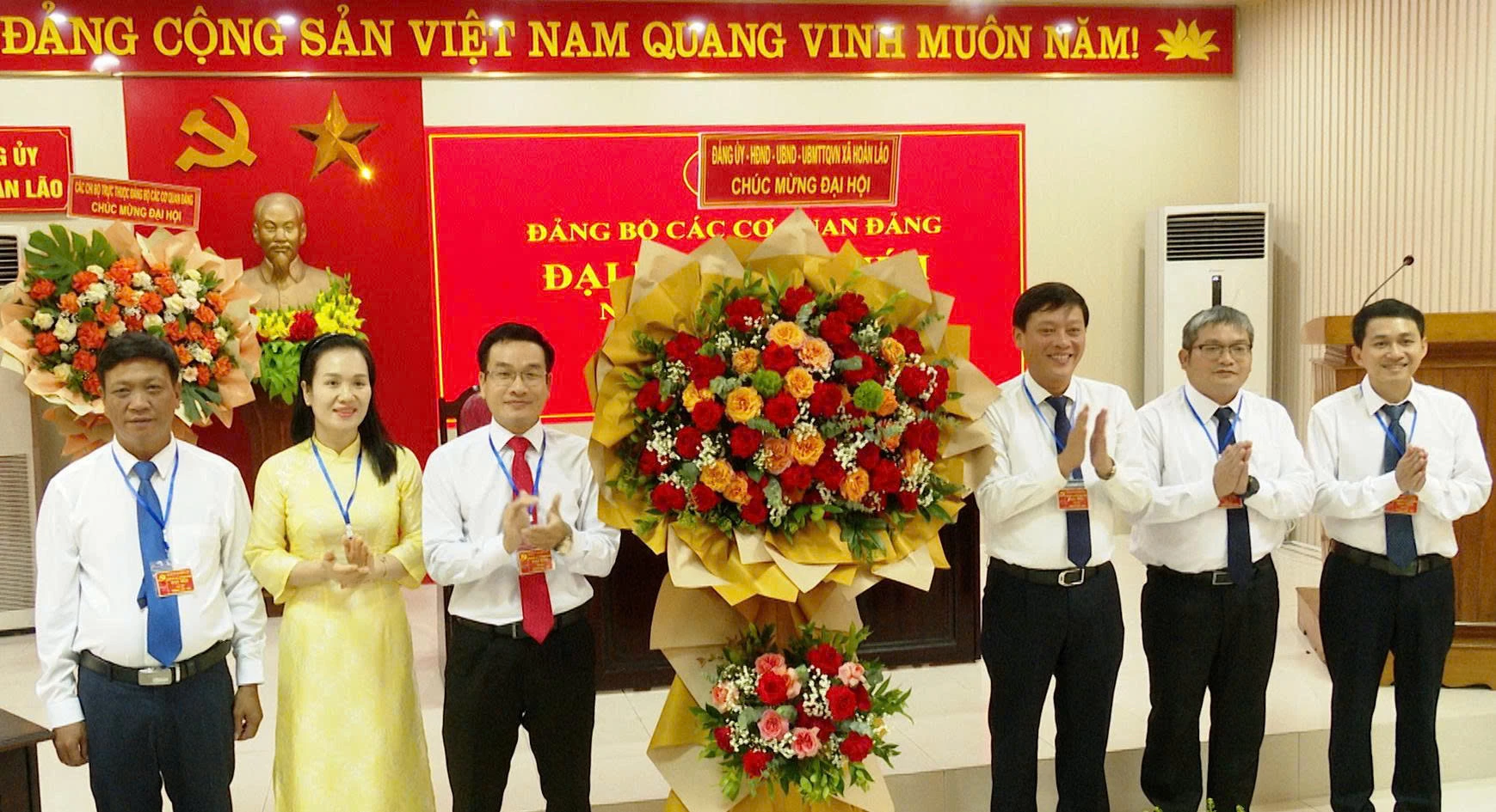Xã Hoàn Lão đoàn kết, chung sức xây dựng địa phương thành xã phát triển của tỉnh - Ảnh: L.Mai