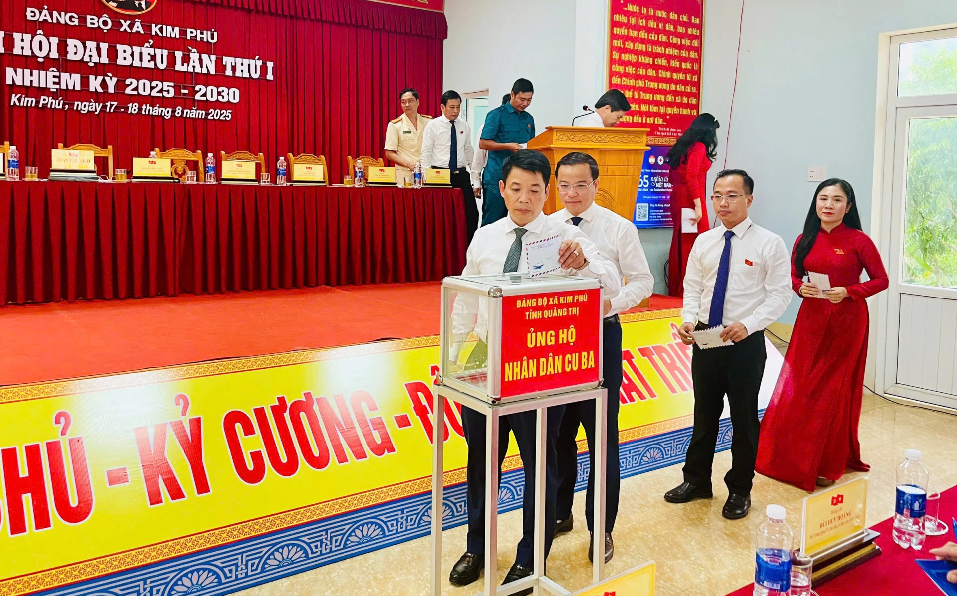 Đại hội phát động phong trào ủng hộ nhân dân Cuba nhân dịp kỷ niệm 65 năm nghĩa tình Việt Nam – Cuba.
