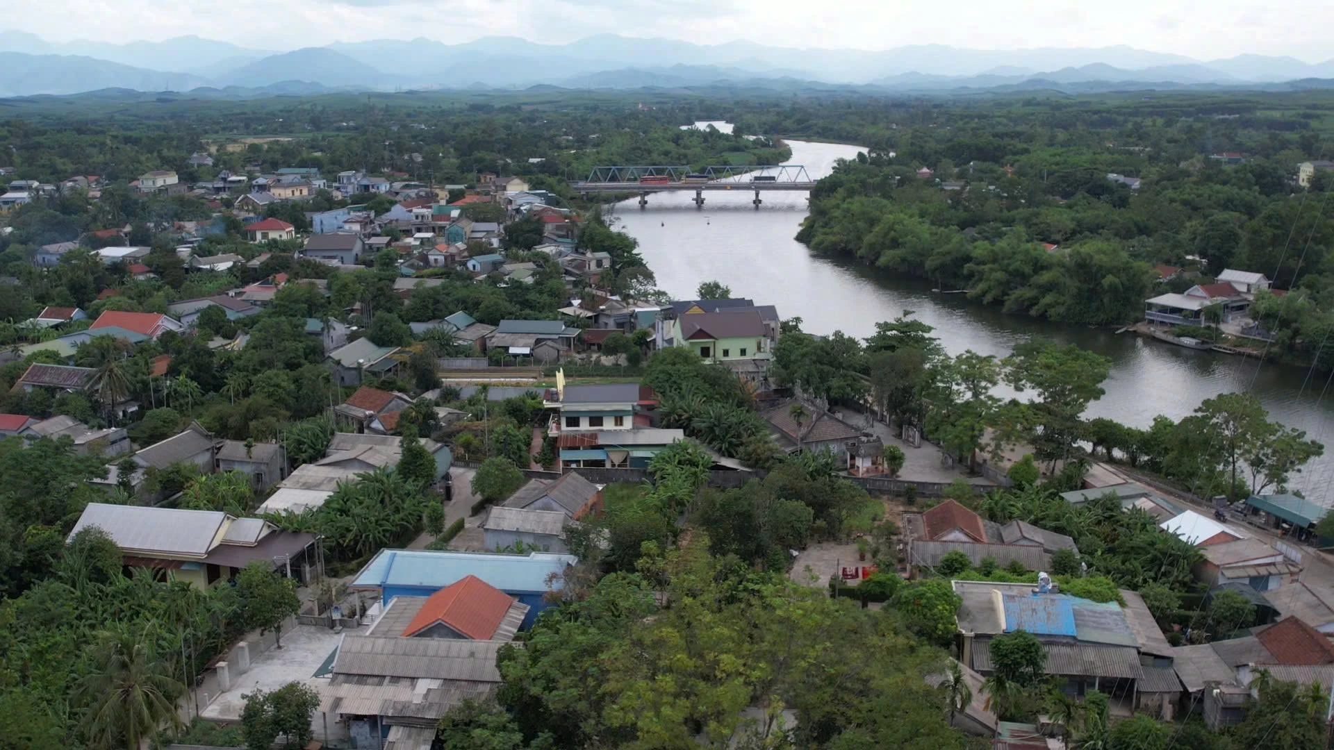 Một góc xã Nam Hải Lăng - Ảnh: M.T