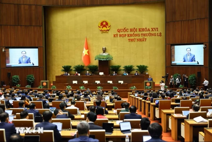 Khai mạc trọng thể Kỳ họp không thường lệ thứ nhất, Quốc hội khóa XVI