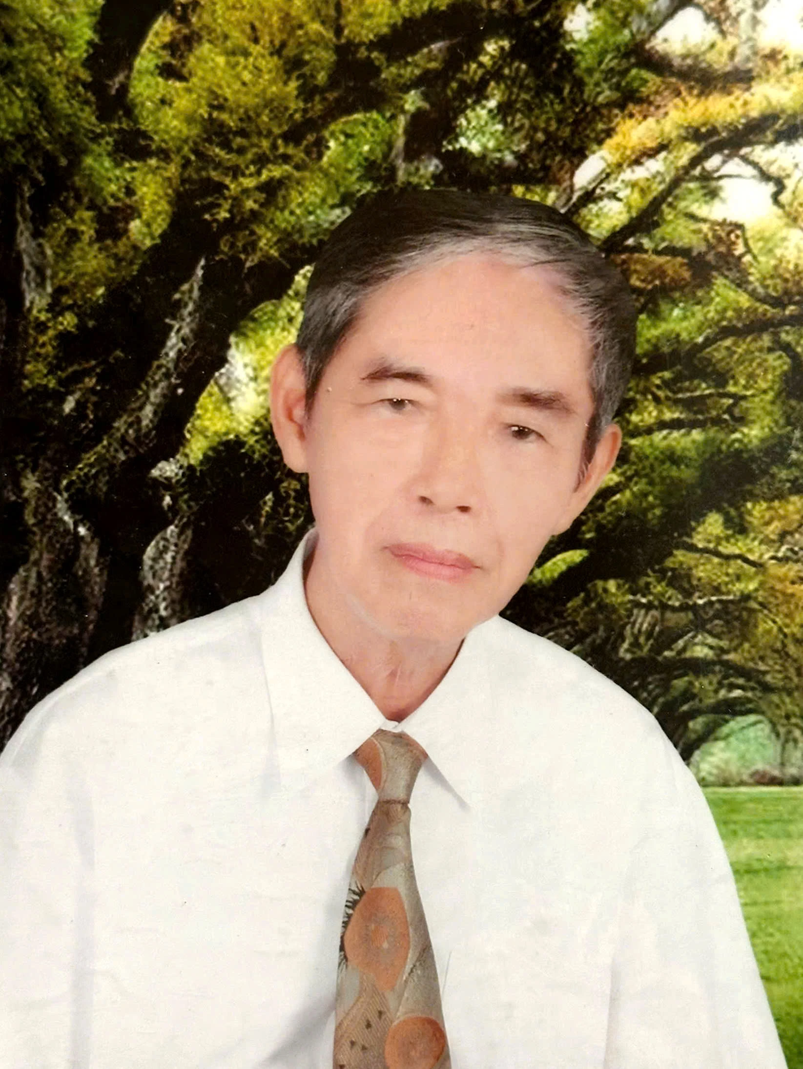 Chân dung Nhà giáo Ưu tú Nguyễn Xuân Hòa -Ảnh: P.P.P