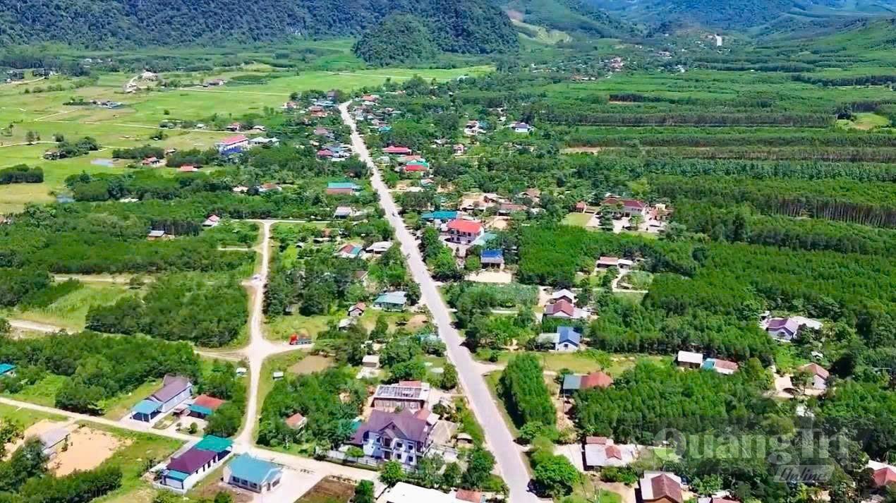Một góc xã Kim Điền hôm nay - Ảnh: H.N