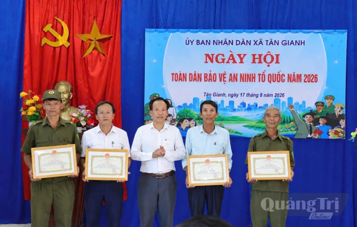 Ngày hội 'Toàn dân bảo vệ an ninh Tổ quốc' năm 2026 tại xã Tân Gianh