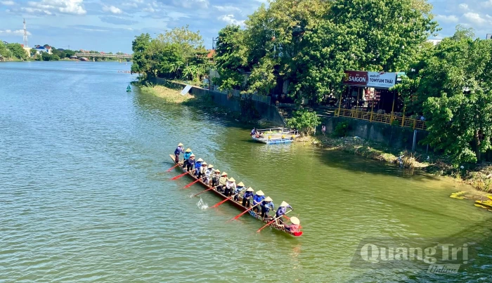 3 điểm nhấn tại lễ hội đua, bơi thuyền truyền thống trên sông Kiến Giang