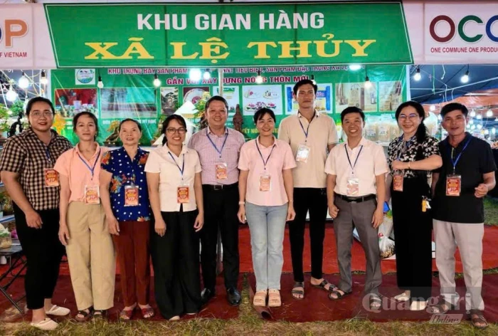 70 gian hàng tham gia hội chợ thương mại xã Lệ Thủy năm 2026