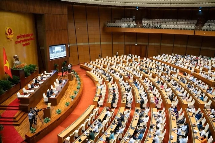 Quốc hội biểu quyết thông qua nhiều dự án luật, nghị quyết trong phiên bế mạc