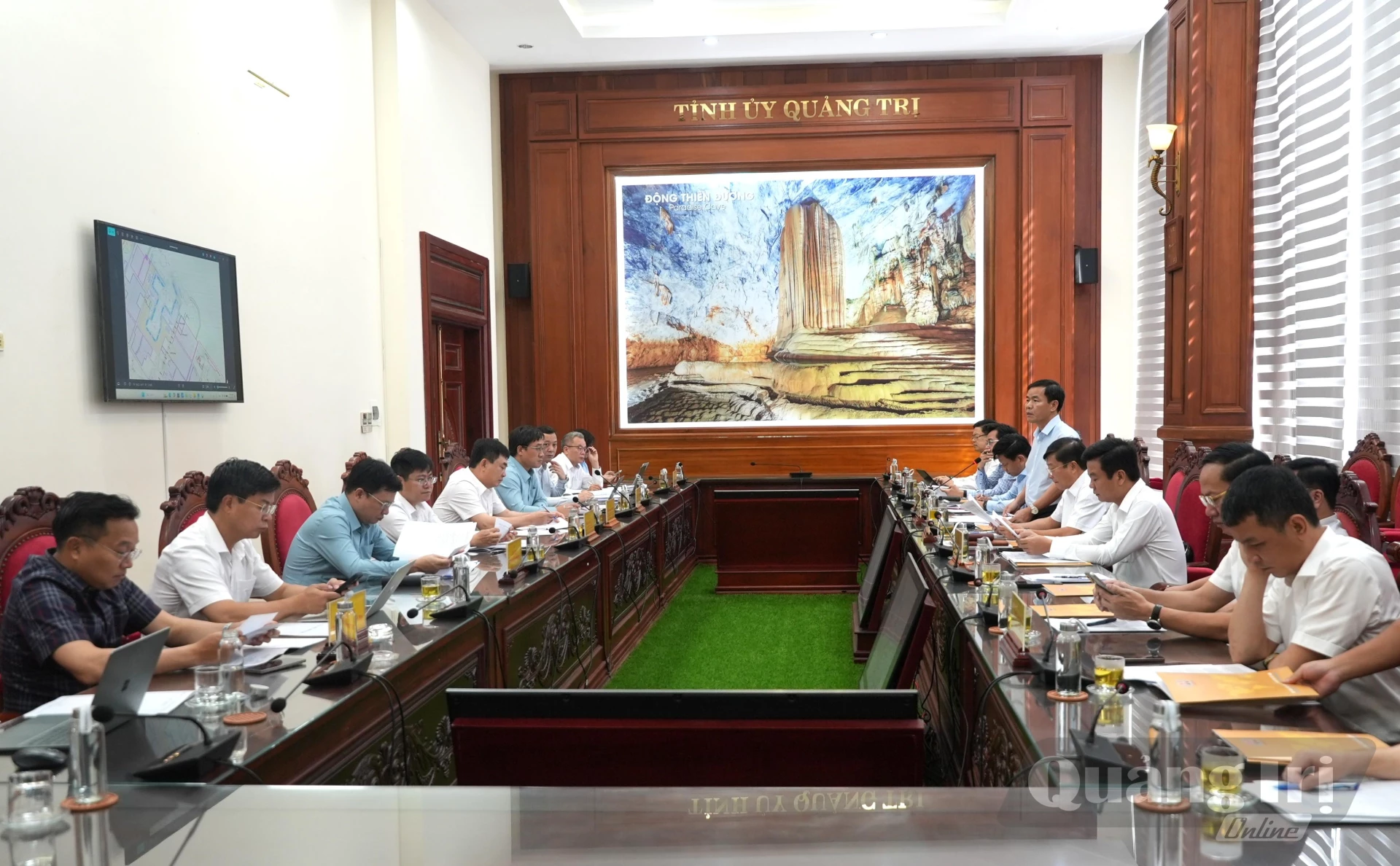 Quang cảnh buổi làm việc - Ảnh: T.Đ