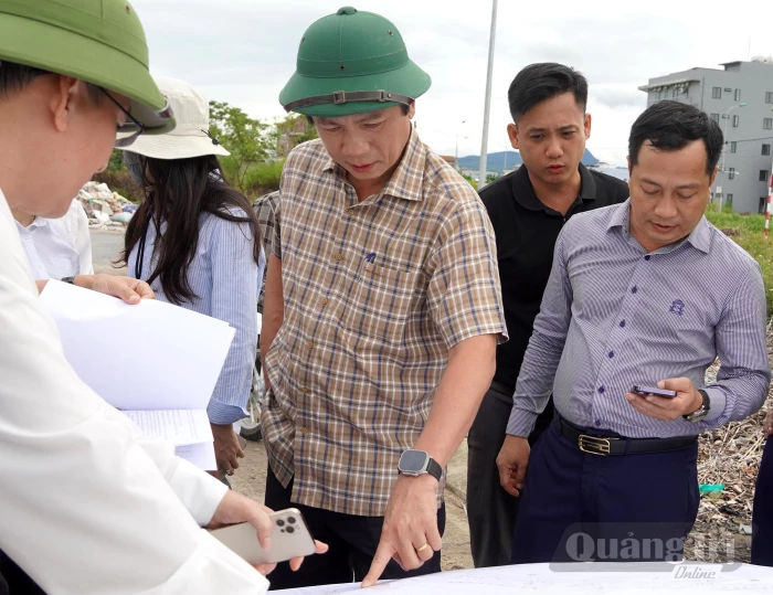 Kiểm tra thực địa các dự án đề nghị ứng vốn Quỹ phát triển đất trên địa bàn tỉnh