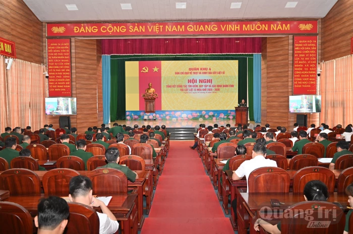 Tổng kết công tác tìm kiếm, quy tập và xác định danh tính hài cốt liệt sĩ mùa khô 2025-2026