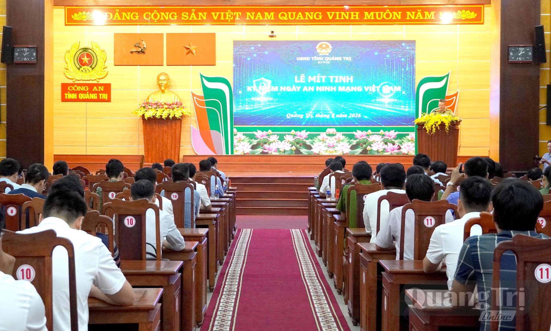 Quang cảnh buổi lễ - Ảnh: C.H