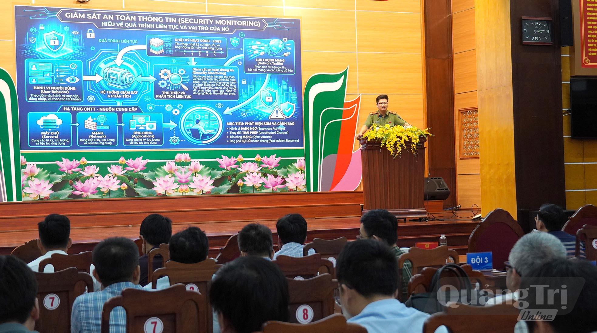 Hướng dẫn triển khai công tác giám sát an toàn thông tin và phòng chống mã độc - Ảnh: C.H
