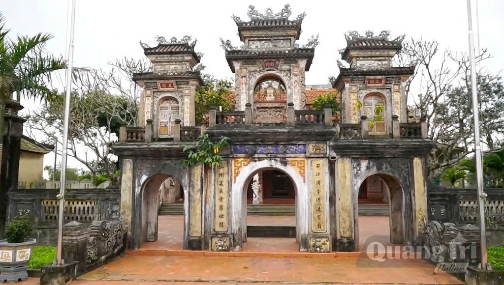 Di tích lịch sử đình làng Lập Thạch ở phường Nam Đông Hà- Ảnh: A.T