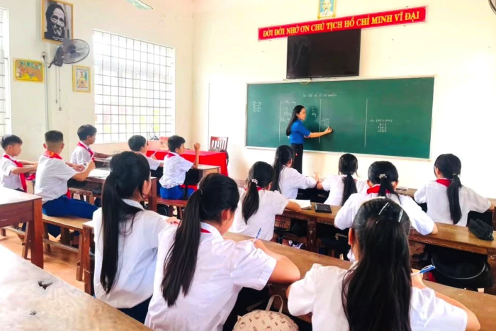 Niềm vui từ lớp học hè miễn phí