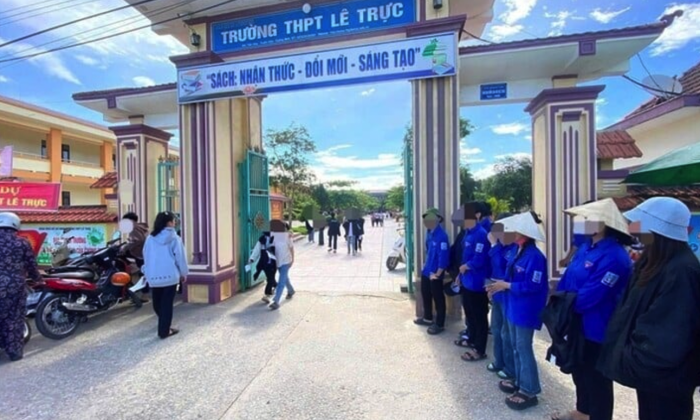 Thông tin về vụ việc vi phạm quy chế thi tại tỉnh Quảng Trị