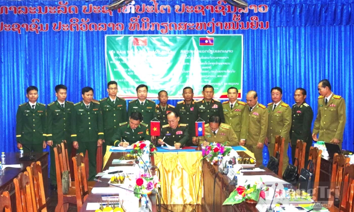 Chung tay phòng, chống tội phạm khu vực biên giới Việt Nam-Lào